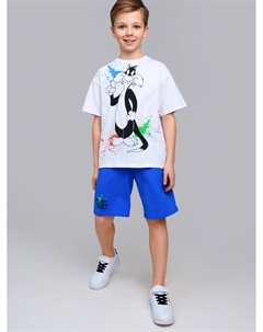 Фуфайка трикотажная для мальчиков (футболка) Playtoday tween