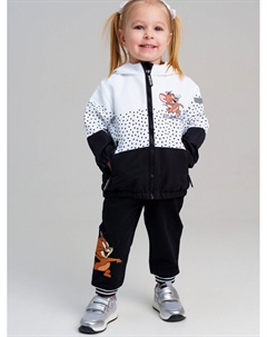 Куртка детская текстильная с полиуретановым покрытием для девочек (ветровка) Playtoday baby