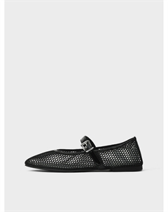 Сетчатые туфли, черные Gallucci