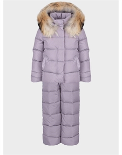 Лиловый комплект с курткой и полукомбинезоном Il gufo