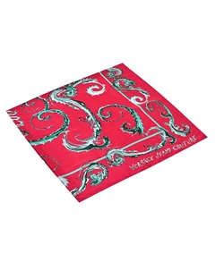 Платок с голубым узором Versace jeans couture