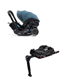 Коляска-автокресло Doоna X Ocean Blue в комплекте с базой ISOFIX Doona