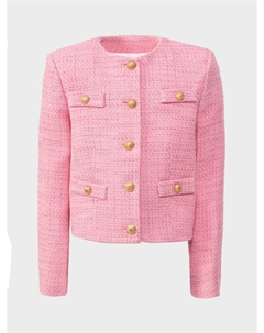 Твидовый жакет с золотыми пуговицами Balmain