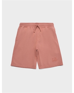 Бермуды light fleece с лого в тон C.p. company