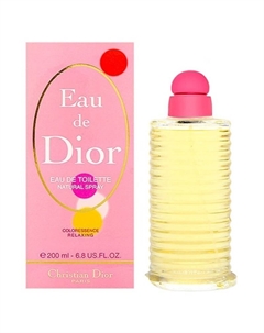 Туалетная вода Eau de Dior Coloressence Relaxing Christian dior