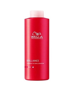 Бальзам для окрашенных жестких волос Brilliance Coarse Wella