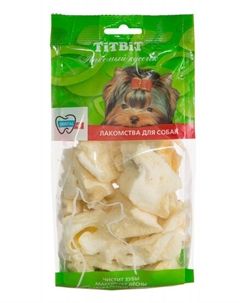 Лакомство для собак Хрустики говяжьи - мягкая упаковка 0,065 кг Titbit