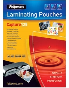 Пленка FS-53074 для ламинирования А4, 125 мкм, 100 шт Fellowes