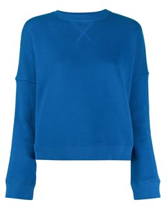 Ymc укороченный свитер l синий Ymc