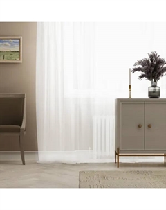 Тюль на ленте Фентези 300x280 см цвет белый Amore mio