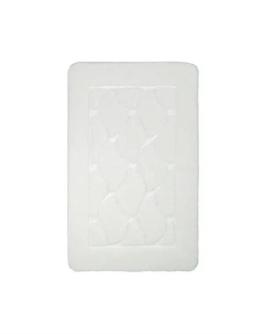 Коврик для ванной Fixsen Link 50x80 см цвет белый