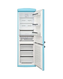 Холодильник двухкамерный SCHAUB LORENZ SLU S335U4E голубой Schaub lorenz