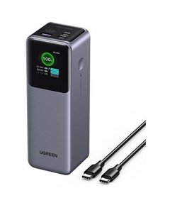 Внешний аккумулятор (Power Bank) UGREEN PB722, 25000мAч, серый Ugreen