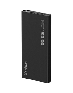 Внешний аккумулятор (Power Bank) XENIUM CTP2210, 10000мAч, серый Xenium
