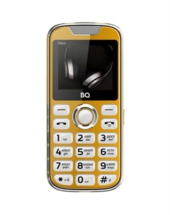 Сотовый телефон BQ 2005 Disco, золотистый Bq
