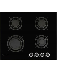 Газовая варочная панель SCHAUB LORENZ SLK GY6008, 4 конфорки, закаленное стекло, черный Schaub lorenz