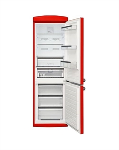 Холодильник двухкамерный SCHAUB LORENZ SLU S335R4E красный Schaub lorenz