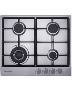 Газовая варочная панель SCHAUB LORENZ SLK GE6518, 4 конфорки, нержавеющая сталь, серебристый Schaub lorenz