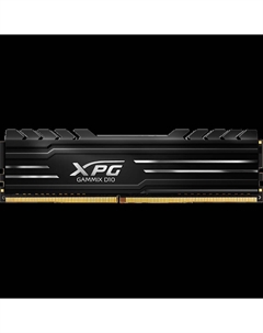 Модуль памяти DIMM 16Gb DDR4 PC25600 3200MHz ADATA XPG Gammix D10 Black (AX4U320016G16A-CBK20) Adata