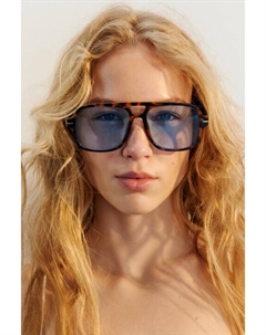 Очки солнцезащитные в леопардовой оправе Befree