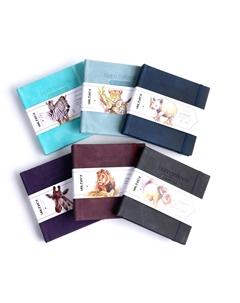 Скетчбук для графики "GrafArt white" 12х12 см 40 л 160 г, голубой дым Малевичъ