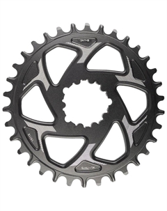 Звезда передняя велосипедная, алюминиевая Boost Narrow Wide перед. 34Т для 11скоростей, черная, 5-350626 M-wave