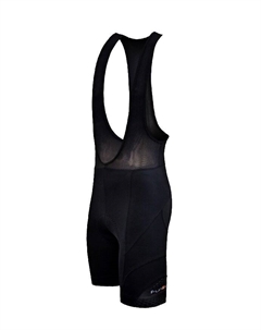 Велошорты Men Bib Shorts S-922-C7 с лямками, с памперсом, черные, 15-050 Funkier
