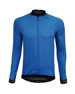 Велоджерси с рукавом Parma-LW J-930-LW Blue Men Active LS Thermal Microfleece Warm Breathabl, синяя, 12-181 (Размер: L. Цвет: синий ) Funkier