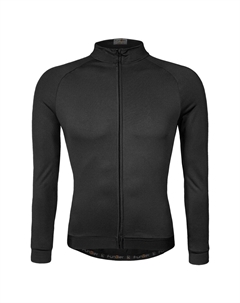 Велоджерси с рукавом Parma-LW J-930-LW Black Men Active LS Thermal Microfleece Warm Breathable, черная, 12-177 (Размер: L, цвет: черный ) Funkier