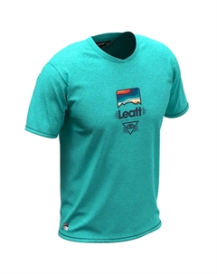 Велоджерси подростковая MTB All Mountain 2.0 Junior Jersey, Aqua, 2024, 5024140201 (Размер: L, Цвет: Aqua) Leatt