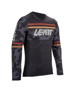 Велоджерси MTB Gravity 4.0 Jersey, Black, 2025, 5025120192 (Размер: M, Цвет: Черный) Leatt