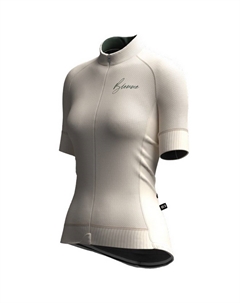 Веломайка HILL Lady, короткий рукав, слоновая кость, 2024, A12Q2012L (Размер: L, Цвет: Слоновая кость) Biemme