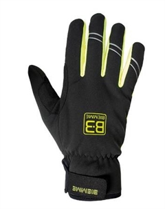 Перчатки велосипедные зимние CIMONE, неопрен, черный, A61L101M (Размер: L) Biemme