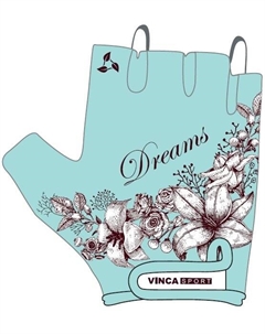 Перчатки велосипедные, детские, минт, VG 979 dreams (Размер: 4XS) Vinca sport