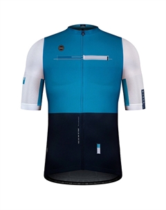 Веломайка STARK MAN COBALT, короткий рукав, синий/черный/белый, 10-01-027-020 (Размер: L, Цвет: Синий/черный/белый) Gobik