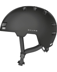 Велошлем Skurb, Urban, velvet black, черный, 05-0040367 (Размер M (55-59см)) Abus