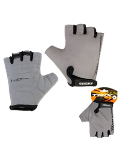Велоперчатки мужские, короткие пальцы, серые, GL-TX-018024A-L-G (Размер L) Trix