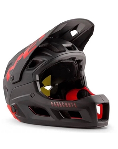 Велошлем Parachute MCR, Black/Red, 2024, 3HM120CE00LNR2 (Размер: M) Met