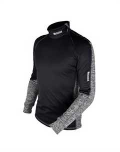 Кофта Warm Long Shirt Extreme, 2022, черный, LC0024 (Размер M) Starks