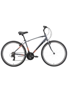 Городской велосипед Terros 28.2 V, 2023, HQ-0010098 (Размер: 16. Цвет: серый/черный/оранжевый) Stark