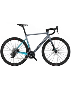 Шоссейный велосипед Zero SL Disc Ultegra Di2 12V RS171, 28", 24 скорости, серый/голубой, 2023, B201LD (Размер: L (183-190 см), Цвет: Серый/голубой) Wilier