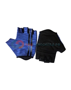 Велоперчатки CLASSIC, с петельками, синий, 08-202211 (Размер: XL) Fuzz