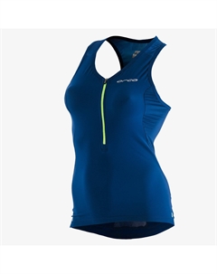 Веломайка для триатлона 226 Perform Tri Top Sleeveless, женская, синий, 2021, KP55 (Размер: L) Orca