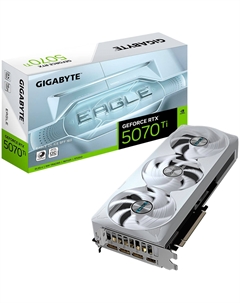 Видеокарта Gigabyte GeForce RTX 5070 Ti EAGLE OC ICE SFF 16GB (GV-N507TEAGLEOC ICE-16GD)