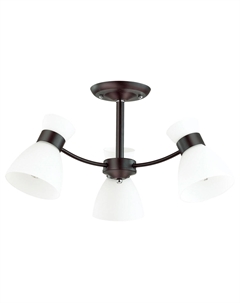 Люстра потолочная WILMA, черный/белый (4534/3C) Lumion