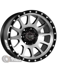 Литой диск M2 8x17/6x139.7 D110.1 ET20, Черные Pdw