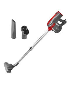 Пылесос GL 6255 4650067303321 (серый с красным, вертикальный проводной, 700 Вт, 0,5 л, 3 насадки) Galaxy line