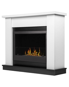 Каминокомплект НС-1660812: Биокамин BFP/P-2520, портал Canto 25 белый Firelight
