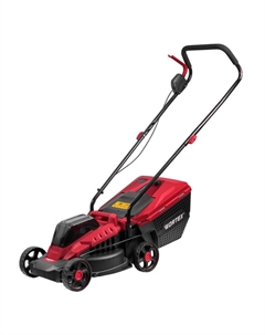 Газонокосилка аккумуляторная Wortex CLM 3336 ALL1 0334249, бесщеточный двигатель, 18В+18В, 2 акб, 4Ач, ширина 3