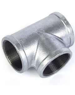 Тройник AV Engineering AVEC420000034, 3/4" чугун оцинкованный, 2 шт. инд. упак. Av engineering